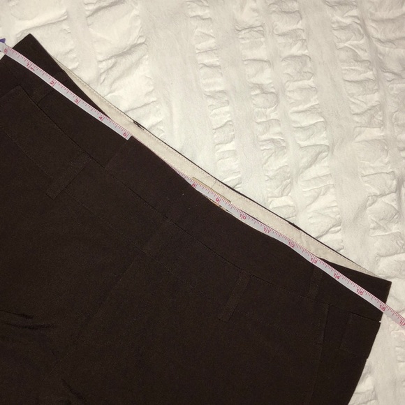 Anthro Elevenses Brown Slacks - Picture 4 of 7